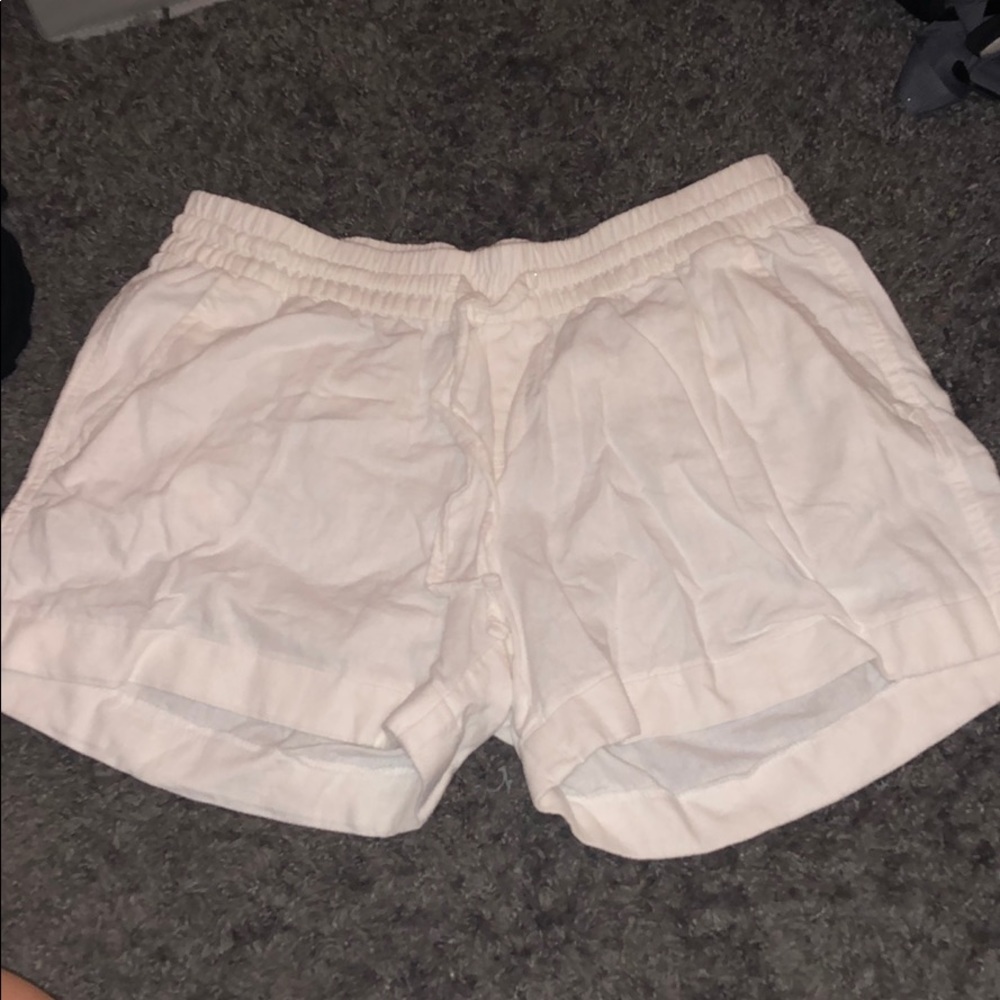 White shorts